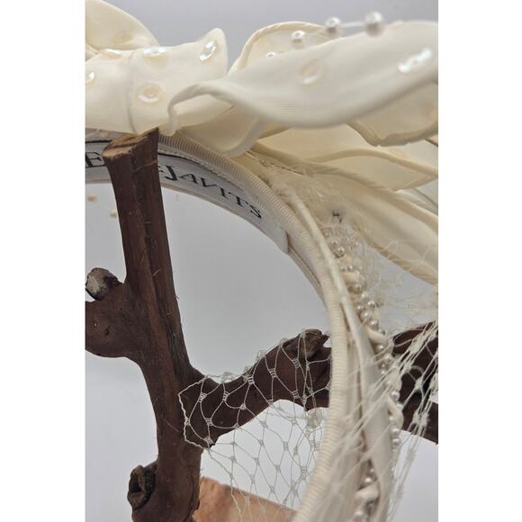 Eric Javits VTG Ladies Hat With Lace - Picture 8 of 14